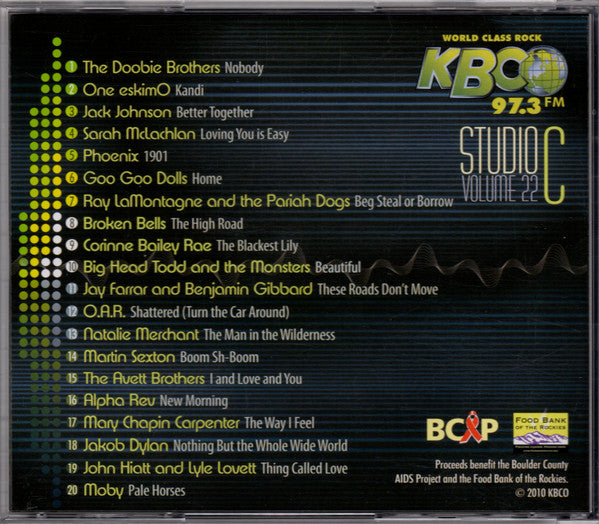 Various : 97.3 KBCO Studio C Volume 22 (HDCD)
