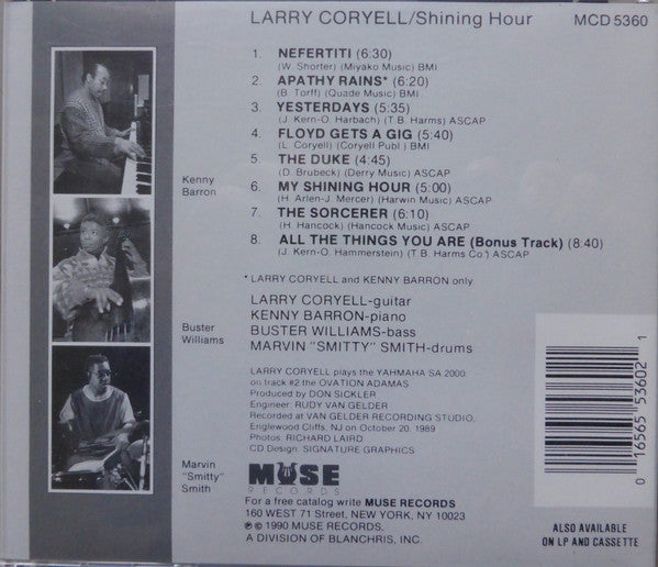 Larry Coryell : Shining Hour (CD, Album)