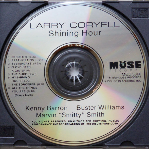 Larry Coryell : Shining Hour (CD, Album)