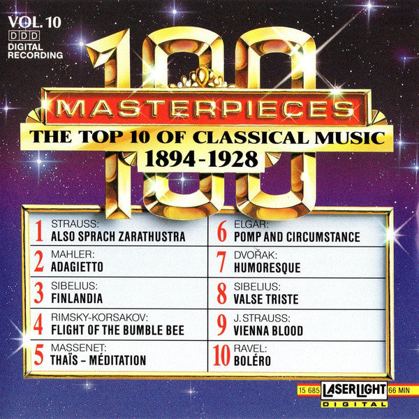 Various : 100 Masterpieces Vol.10 - The Top 10 Of Classical Music 1894-1928 (CD, Comp)