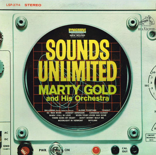 Marty Gold And His Orchestra - Sounds Unlimited (LP) (VG) - Endless Media