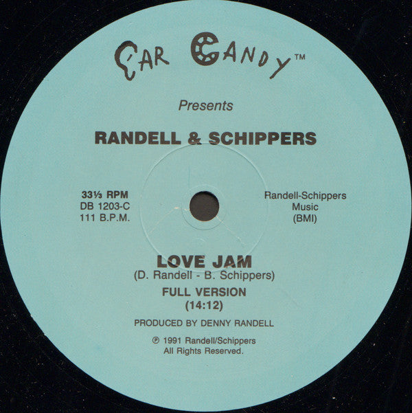 Randell & Schippers - Love Jam (12") (VG) - Endless Media