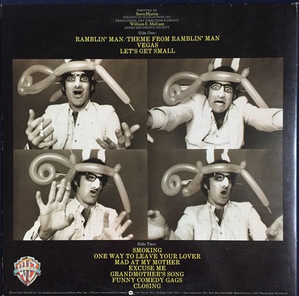 Steve Martin (2) : Let's Get Small (LP, Album, PRC)
