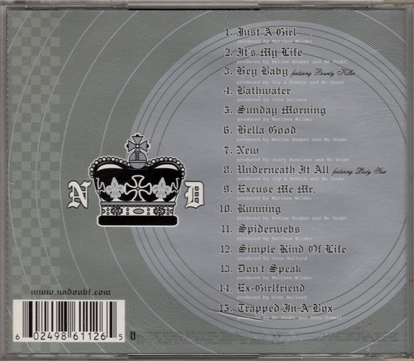 No Doubt : The Singles 1992-2003 (CD, Comp)