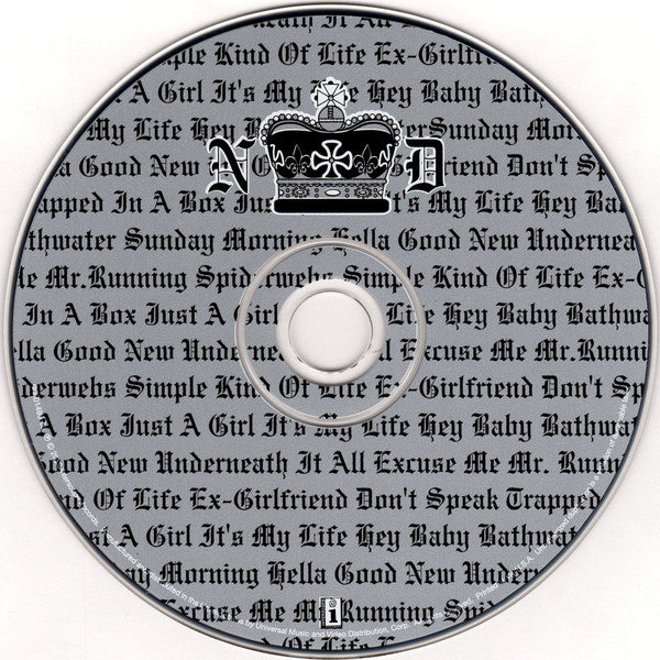 No Doubt : The Singles 1992-2003 (CD, Comp)