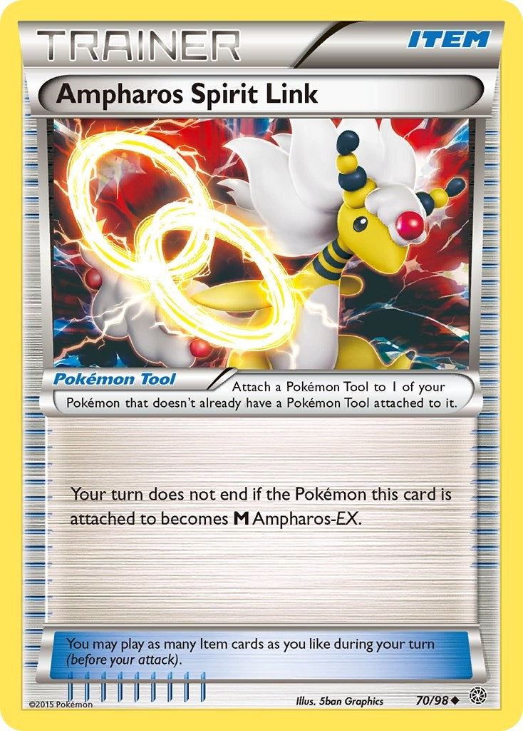 Ampharos Spirit Link [AOR - 70/98] Pokémon Trading Card