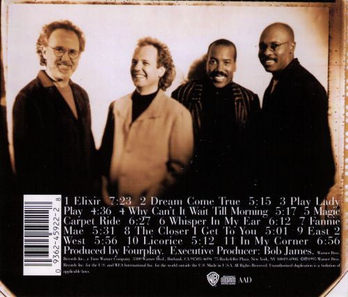 Fourplay (3) : Elixir (CD, Album, ARC)