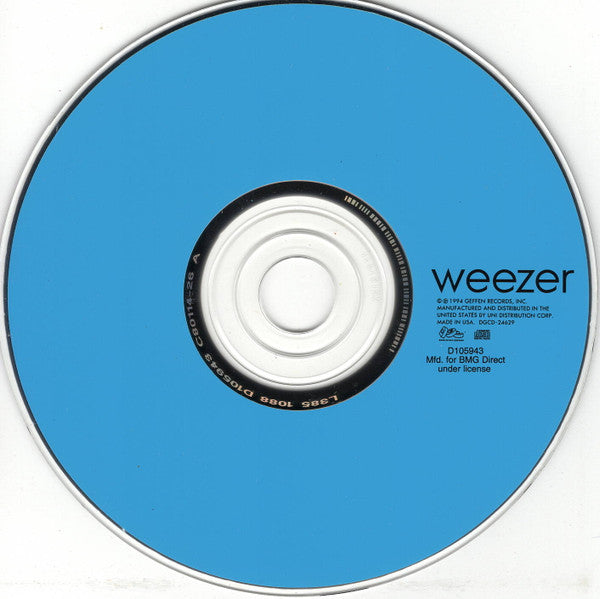 Weezer : Weezer (CD, Album, Club, RE)