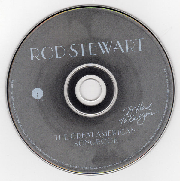 Rod Stewart : It Had To Be You... The Great American Songbook (CD, Album)