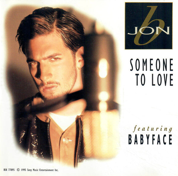Jon B Featuring Babyface : Someone To Love (CD, Single, Promo)