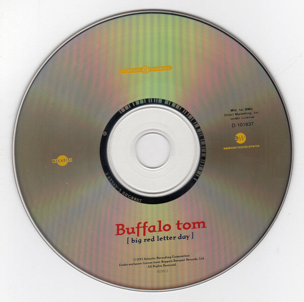 Buffalo Tom : Big Red Letter Day (CD, Album, Club, All)