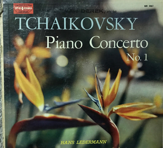 Pyotr Ilyich Tchaikovsky - Phillip Van Derek Conducting Hans Ledermann Conducting The Sonor Symphony Orchestra : Piano Concerto No. 1 (LP)