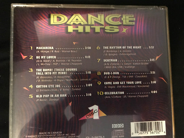 Various : Dance Hits Disc 1 (CD, Comp)