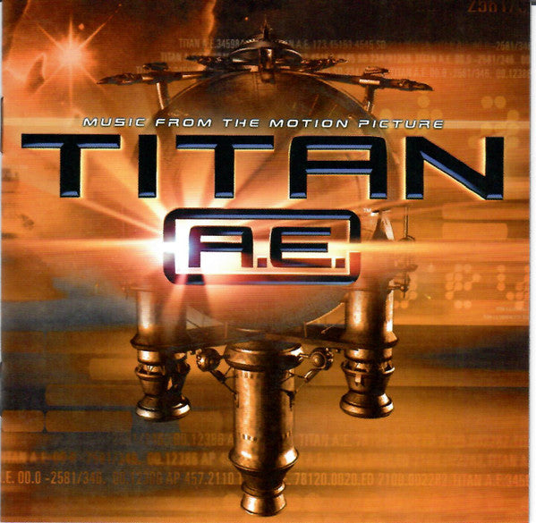 Various : Music From The Motion Picture Titan A.E. (CD, Comp, Promo)