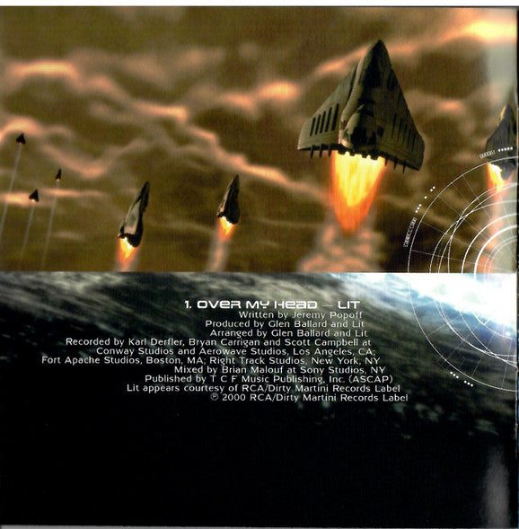 Various : Music From The Motion Picture Titan A.E. (CD, Comp, Promo)