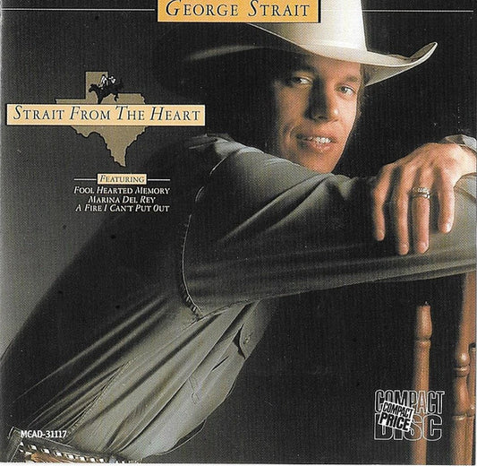 George Strait : Strait From The Heart (CD, Album)