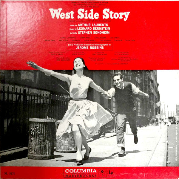 Leonard Bernstein, Jerome Robbins, Carol Lawrence, Larry Kert, Chita Rivera, Arthur Gordon Smith : West Side Story (LP, Mono)