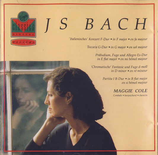 Maggie Cole - Johann Sebastian Bach : Italienisches Konzert, Toccata G-dur, Präludium Fuge Und Allegro, Chromatische Fantasie Und Fuge, Partita I B-dur (CD, Album)