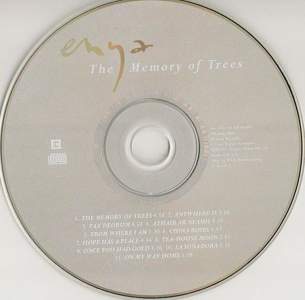 Enya : The Memory Of Trees (CD, Album, ARC)
