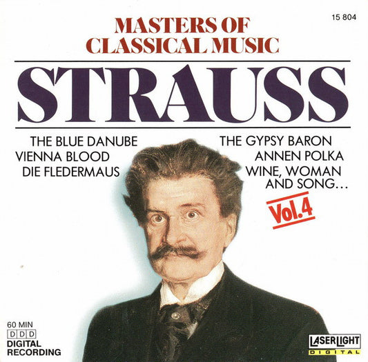 Johann Strauss Jr. : Masters Of Classical Music, Vol.4: Strauss (CD, Comp)