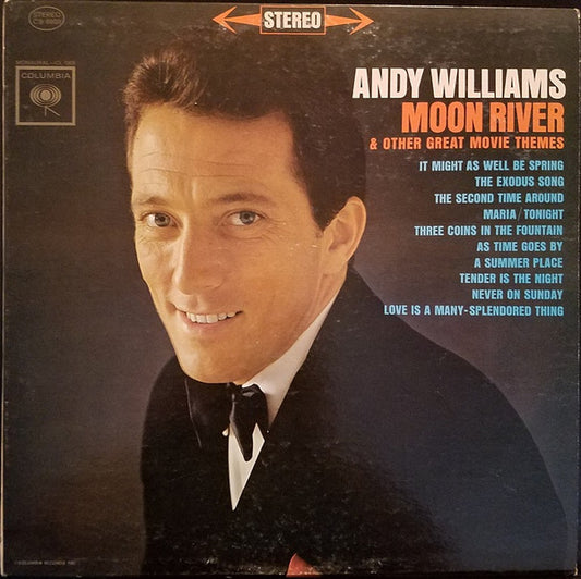 Andy Williams : Moon River And Other Great Movie Themes (LP, Comp, Hol)