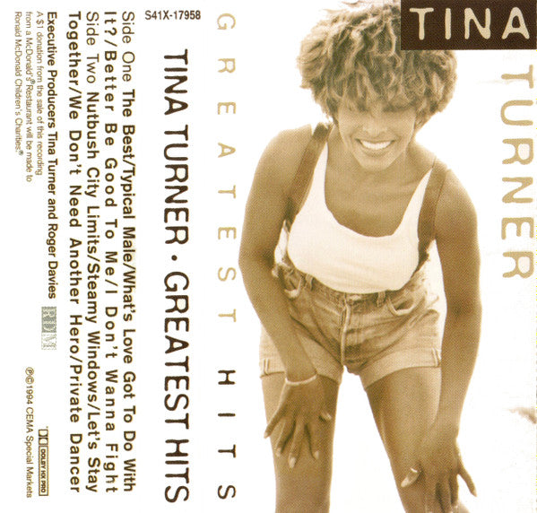 Tina Turner : Greatest Hits (Cass, Comp, Dol)