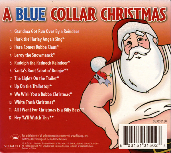 Slidawg & The Redneck Ramblers : A Blue Collar Christmas (CD, Album)