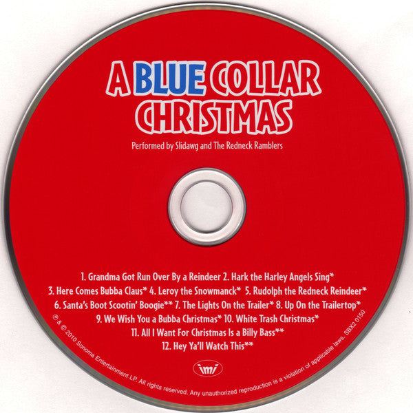 Slidawg & The Redneck Ramblers : A Blue Collar Christmas (CD, Album)