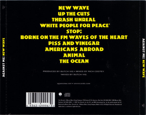 Against Me! : New Wave (CD, Album)