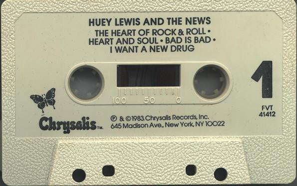 Huey Lewis & The News : Sports (Cass, Album, Peb)