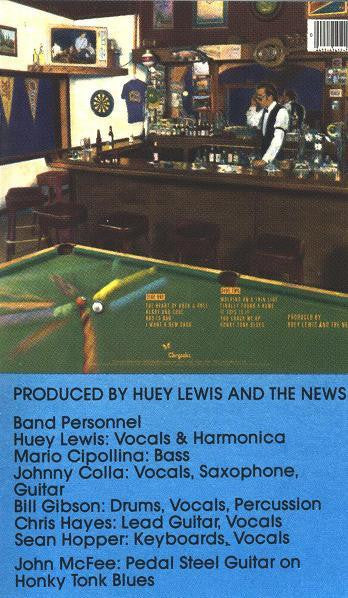 Huey Lewis & The News : Sports (Cass, Album, Peb)