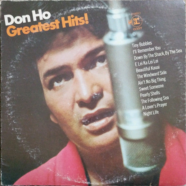 Don Ho And The Aliis : Don Ho's Greatest Hits (LP, Comp)