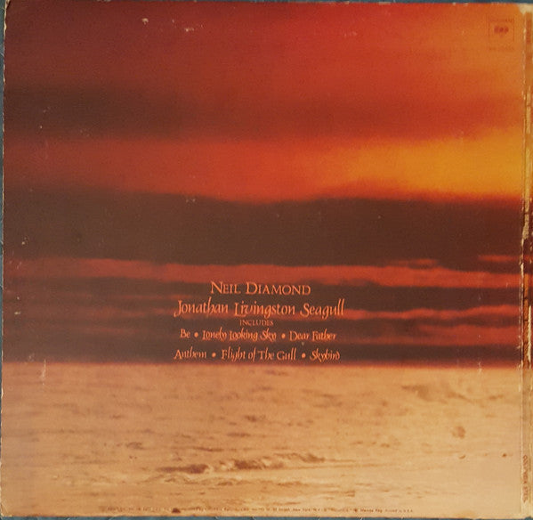 Neil Diamond : Jonathan Livingston Seagull (Original Motion Picture Sound Track) (LP, Album, Gat)