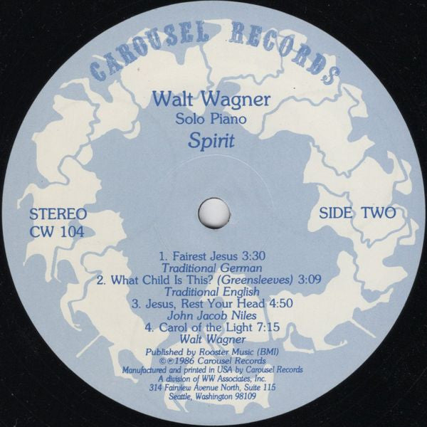 Walt Wagner : Spirit (LP, Album, Chr)