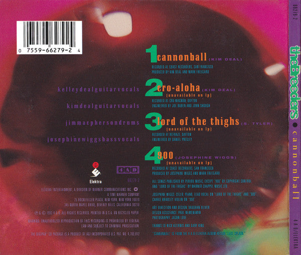 The Breeders : Cannonball (CD, Maxi, Dig)