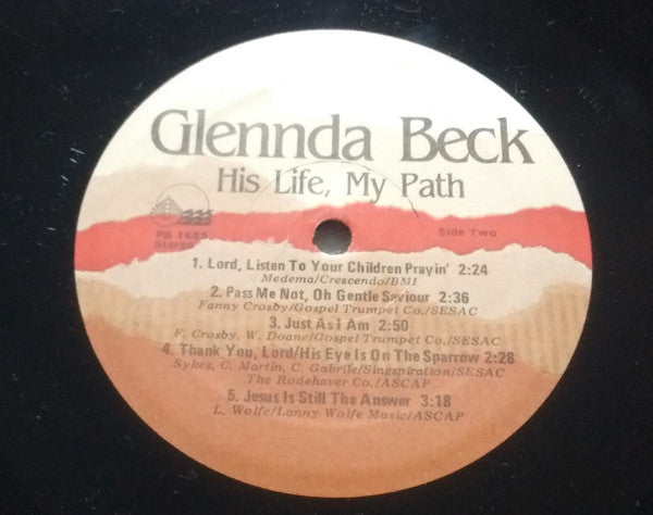 Glennda Beck : His Life, My Path (LP, Album)