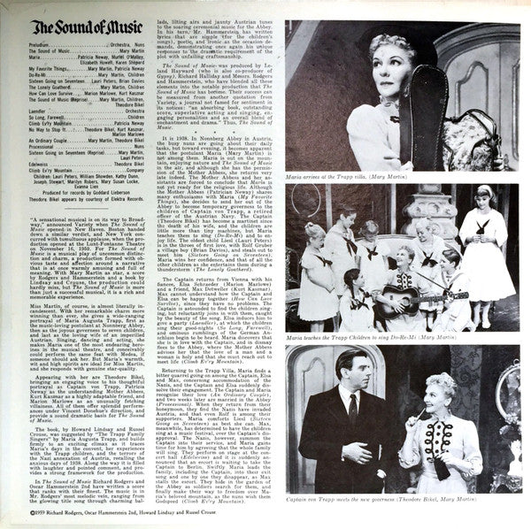 Leland Hayward, Richard Halliday, Richard Rodgers, Oscar Hammerstein II Present Mary Martin - The Sound Of Music (Original Broadway Cast) (LP) (VG) - Endless Media