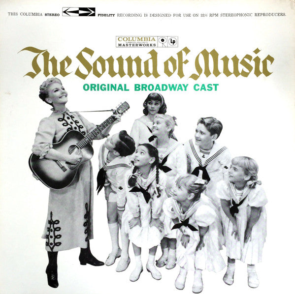 Leland Hayward, Richard Halliday, Richard Rodgers, Oscar Hammerstein II Present Mary Martin - The Sound Of Music (Original Broadway Cast) (LP) (VG) - Endless Media