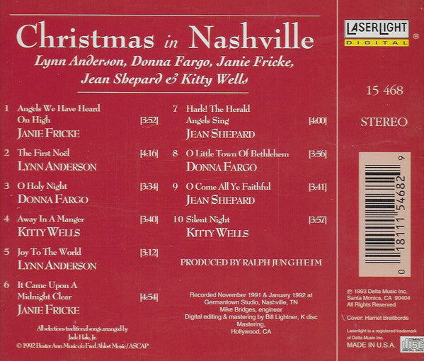 Various : Christmas In Nashville (CD, Comp)