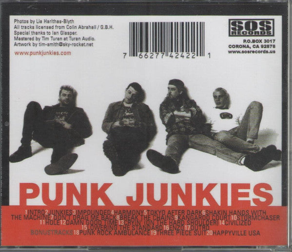 G.B.H. : Punk Junkies (CD, Album)