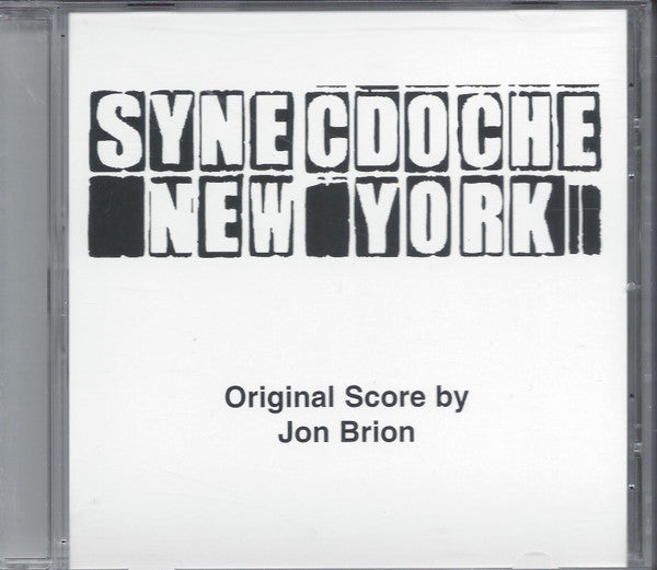 Jon Brion : Synecdoche, New York (CDr, Promo)