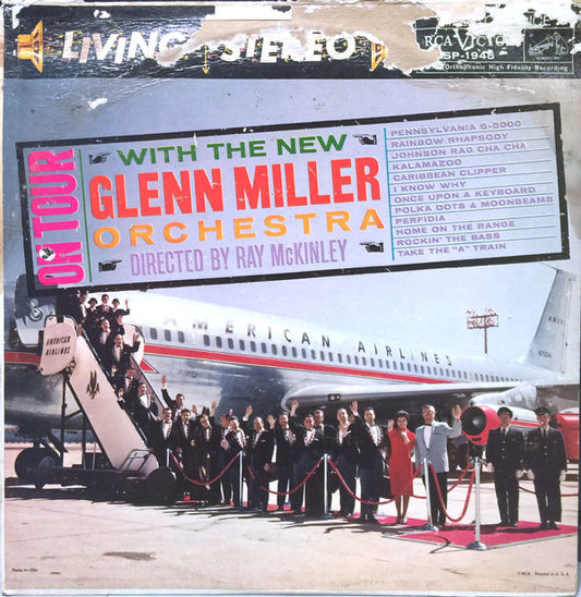 The New Glenn Miller Orchestra - On Tour With The New Glenn Miller Orchestra (LP) (G) - Endless Media