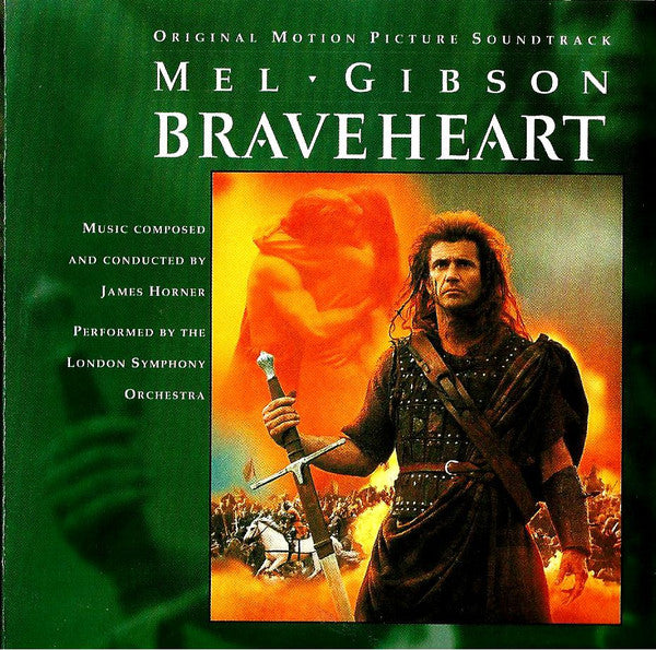 James Horner Performed By London Symphony Orchestra : Braveheart (Original Motion Picture Soundtrack) (CD, Album, Club)
