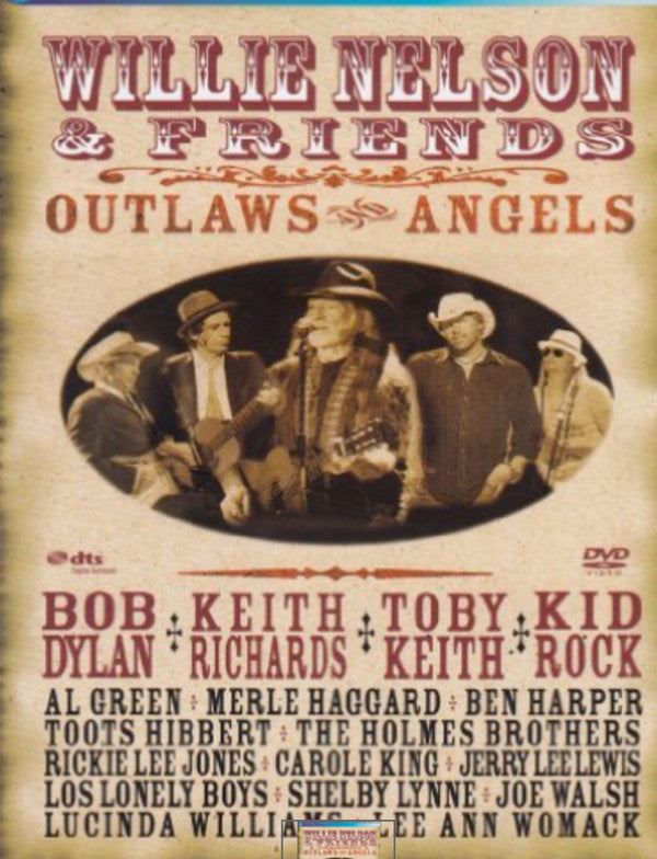 Willie Nelson & Various : Outlaws And Angels (DVD-V, Multichannel, NTSC)