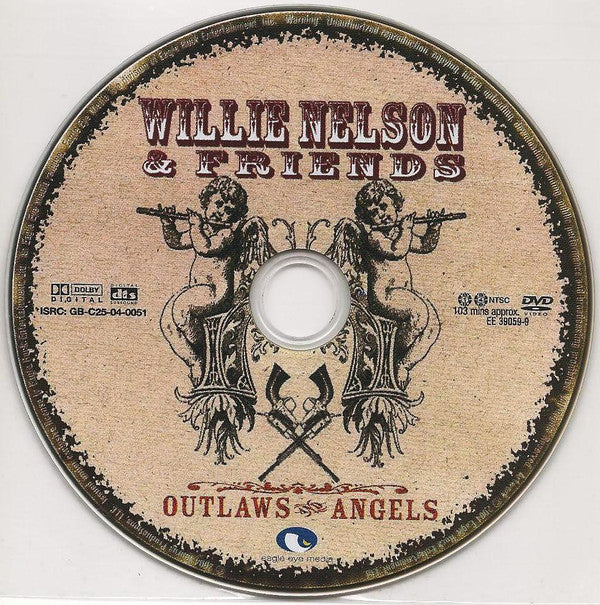 Willie Nelson & Various : Outlaws And Angels (DVD-V, Multichannel, NTSC)