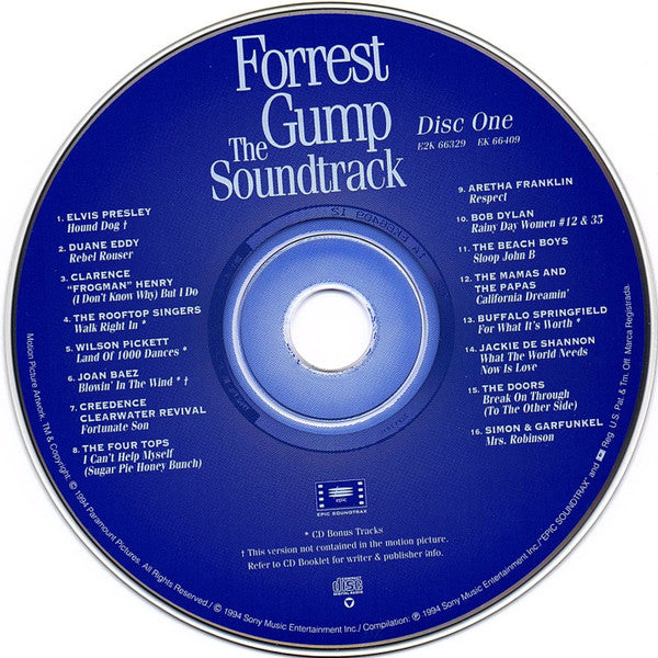 Various : Forrest Gump (The Soundtrack) (2xCD, Comp, RP)