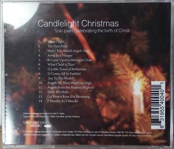 John E. Coates : Candlelight Christmas (CD, Album, RE)