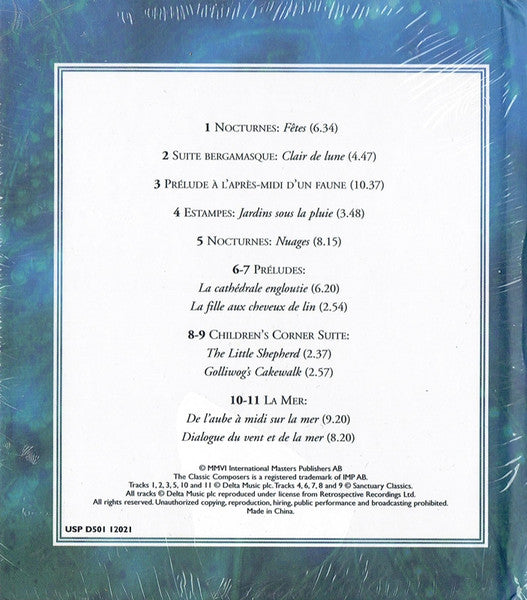 Claude Debussy : Images And Impressions (CD, Comp, Har)