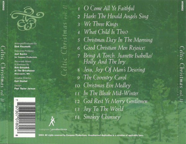 Dirk Freymuth : Celtic Christmas Vol. II (Holiday Traditions Celtic Collection) (CD, Album)