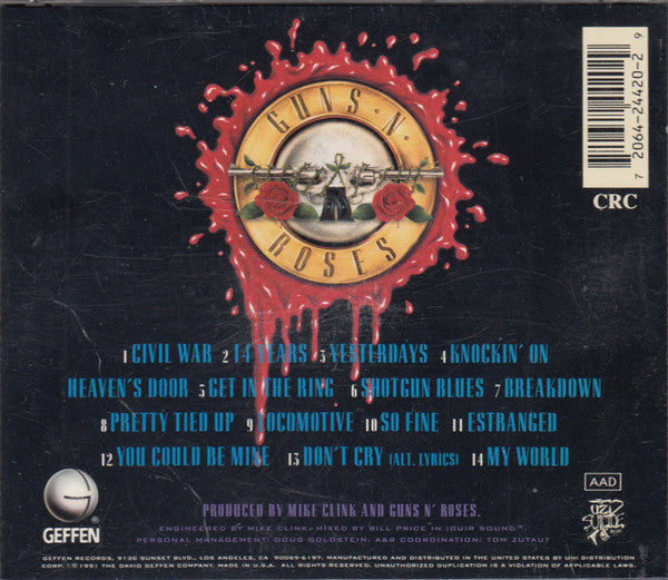 Guns N' Roses : Use Your Illusion II (CD, Album, Club, CRC)